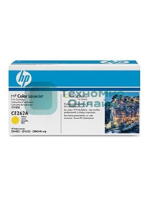Картридж лазерный HP CE262A желтый для CLJ CP4025/CP4525 11000 стр.