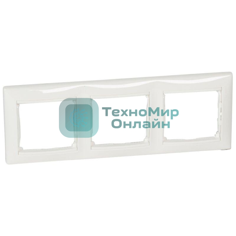 Рамка Valena - Белая - трехместная Legrand 774453