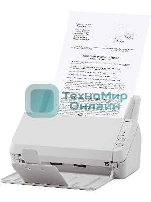 Сканер Fujitsu/Ricoh SP-1130N (PA03811-B021), (А4, 30/60 стр. в мин. двусторонний, ADF 50 листов), белый