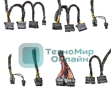 Блок питания серверный 1000W ExeGate EX292208RUS ServerPRO 80 PLUS Bronze, 1000PPH-SE (ATX, for 3U+ cases, APFC, КПД 89% (80 PLUS Bronze), 12cm fan, 24pin, 2x(4+4)p, 6xPCI-E, 8xSATA, 4xIDE, box, black)