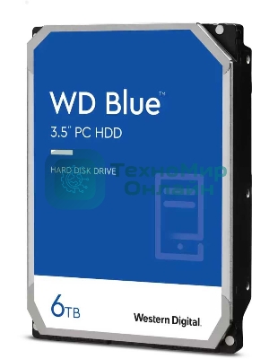 Жесткий диск WD Blue™ WD60EZAZ 6ТБ 3,5