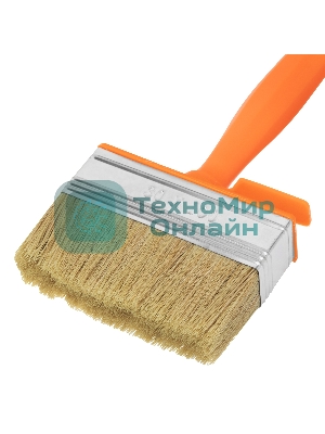 Кисть-ракля Sparta 30х100 мм, натуральная щетина, пластмассовый корпус, пластмассовая рукоятка