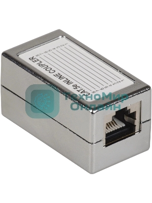 Проходной адаптер ITK CS70-1C5EF кат.5E FTP, тип RJ45-RJ45