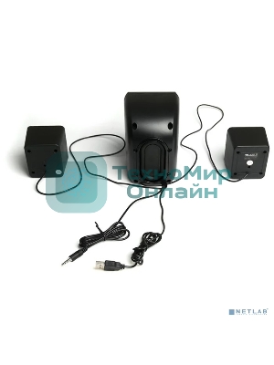 Акустическая система Dialog Colibri 11W RMS - 2.1, черный, питание от USB