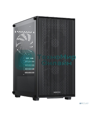 Компьютерный корпус XASTRA A307M 3BK Black mATX/Mesh/tempered glass/3x120мм PWM FC black fans/A307M-3FC12BK
