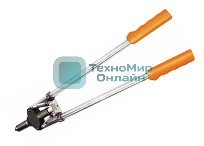 Заклепочник Sparta 600мм двуручный усиленный заклепки 2.4-3.2-4.0-4.8-6.0 мм