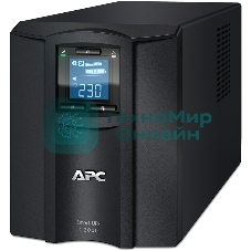 Источник бесперебойного питания APC Smart-UPS C SMC2000I 1300Вт 2000ВА черный