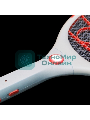 Мухобойка электрическая Rexant 1000В, фонарик+аккумулятор ПРОФИ (0420)