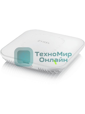 Гибридная точка доступа Zyxel NebulaFlex Pro WAX650S, W-Fi 6, 802.11a/b/g/n/ac/ax (2,4 и 5 ГГц), MU-MIMO, Smart Antenna, внутренние антенны 4x4, до 1200+2400 Мбит/с, 1xLAN 5GE, 1xLAN GE, PoE, защита о