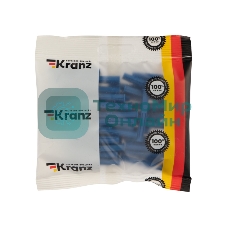 Дюбель распорный Kranz 6х50, синий, пакет (50 шт./уп.)