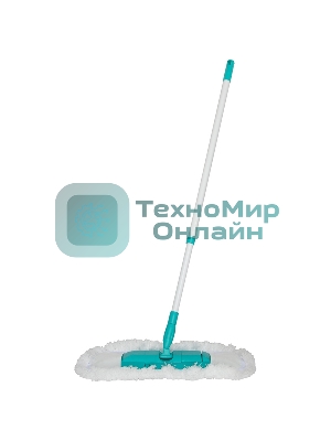 Швабра для пола Рыжий кот с насадкой из микрофибры MopM21