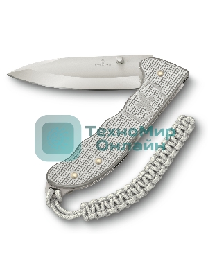Нож перочинный Victorinox Evoke Alox (0.9415.D26) 136мм 5функц. серебристый подар.коробка