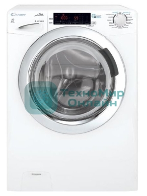 Стиральная машина Candy GrandO Vita GVSW4 364TWHC-07 класс: B загр.фронтальная макс.:6кг (с сушкой) белый