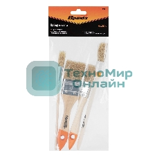 Набор кистей Sparta 4 шт. (плоские 3/4