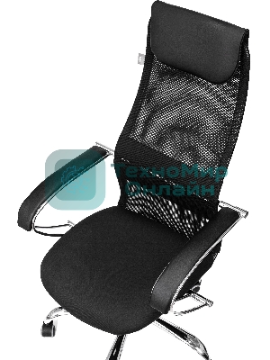 Кресло Бюрократ CH-607SL TW-01 Neo Black черный, сетка, подголовник