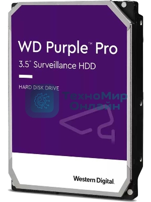 Жесткий диск WD Original SATA-III 10Tb WD101PURP Video Purple Pro (7200rpm) 256Mb 3.5