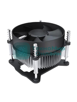 Кулер для процессора DEEPCOOL CK-11508 PWM черный, 92 мм, алюминий, 2200 об/мин, 30.1 дБ, 4 pin, 65 Вт, 70 мм