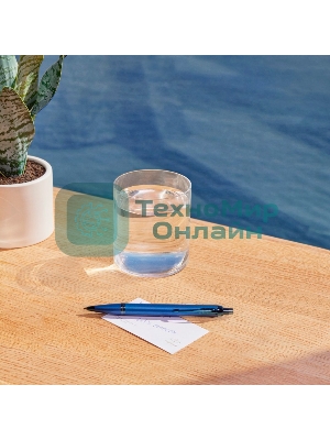 Ручка шариковая Parker IM Monochrome K328 (CW2172966) Blue PVD, M, синие чернила, подарочная коробка