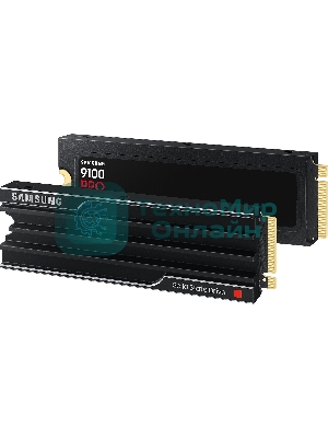 Накопитель SSD 4Tb Samsung 9100 PRO, M.2, PCI-E 5.0 x4, TLC 3D NAND R/W - 14800/13400 Mb/s с радиатором