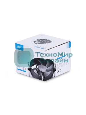 Кулер для процессора DEEPCOOL CK-11508 черный, 92 мм, алюминий, 2200 об/мин, 30.1 дБ, 3 pin, 65 Вт, 70 мм