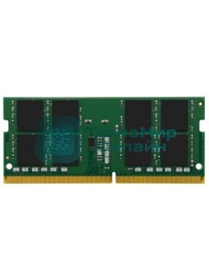 Оперативная память Kingston ValueRAM, DDR4, 16GB (1x16GB), 3200MHz, CL22, SO-DIMM