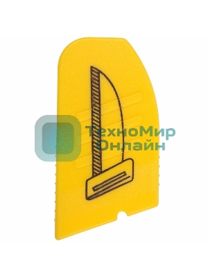 Нож монтажника Rexant нержавеющая сталь, прямое лезвие