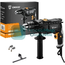 Дрель Deko DKID850W, 850 Вт, сетевая, ударная