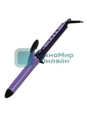 Щипцы для завивки волос Galaxy LINE GL4617 фиолетовый, 25 мм, 100-220 °C, 13 режимов