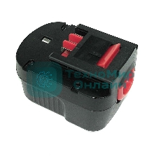 Аккумулятор для Black & Decker (p/n: A12, A12E, A12EX, A12-XJ, FS120B, FSB12, HPB12) 1.5Ah 12V