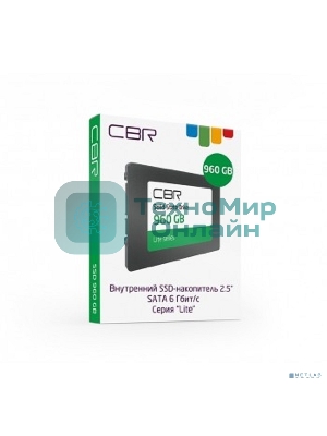 Накопитель SSD CBR SSD-960Gb-2.5-LT22, серия 