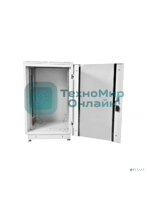 Шкаф ЦМО телекоммуникационный напольный 24U (600 600) дверь стекло