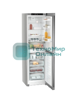 Холодильник Liebherr CNsfd 5704-22 001 серебристый двухкамерный 225/123л морозилка снизу