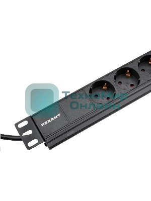 Блок распределения питания Rexant для 19