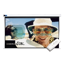 Экран Cinema S'OK SCPSM-360x200FG-ED90 16:9 163' Pro настенно-потолочный, моторизованный, 360x200см, фибергласс, белый корпус, экстрадроп 90см