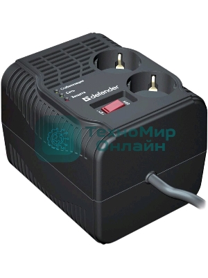 Стабилизатор, Defender AVR Typhoon 1000 максимальная мощность 320 Вт