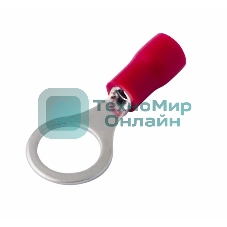 Наконечник кольцевой изолированный Rexant ø 8.4 мм 0.5-1.5 мм² (НКи 1.5-8/НКи 1,25-8) красный