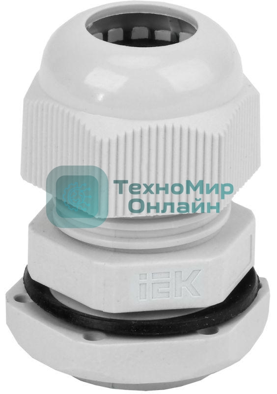 Сальник PG 11 диаметр проводника 7-9мм IP54 IEK IEK YSA20-10-11-54-K41