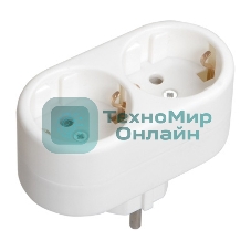 Тройник Т-01/02 -2 круглых места IEK WTP10-16-02