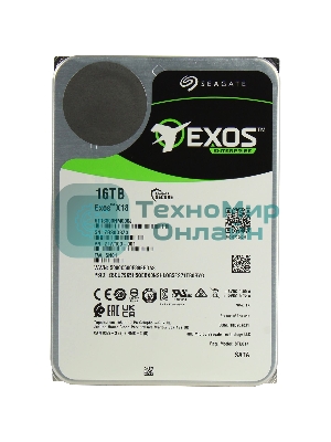 Жесткий диск Seagate 16Tb 7200RPM SATA 6Gb/S 256MB ST16000NM000J