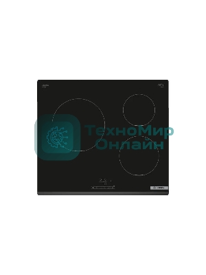 Индукционная варочная панель Bosch PUC631BB5E независимая, конфорок - 3 шт, панель - стеклокерамика, 4.6 кВт