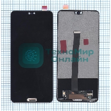 Дисплей для Huawei P20 в сборе с тачскрином черный
