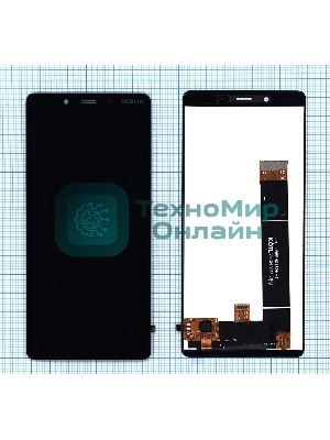 Дисплей для Nokia 1 Plus, черный
