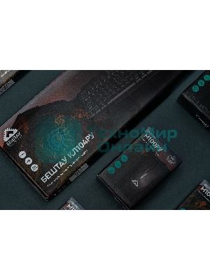 Мышь проводная БЕШТАУ М100РУ черный, 1200 dpi, USB, кнопки - 3