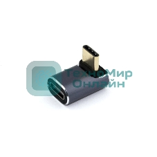 Переходник USB 4 Type-C мама-папа угловой тип 3