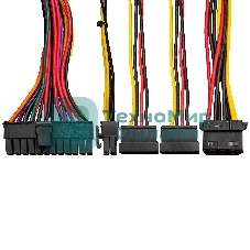 Компьютерный корпус Miditower ExeGate AA-443U-AA500 (ATX, AA500 8 см, 2*USB+1*USB 3.0+HD Audio, черный)