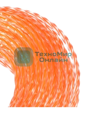 Леска для садовых триммеров Patriot Duoline d=2.4мм L=15м