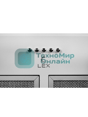 Вытяжка встраиваемая Lex GS Bloc P 900 белый управление: кнопочное (1 мотор)