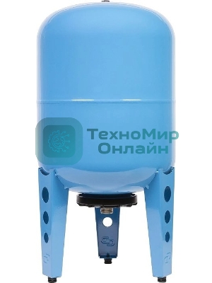 Гидроаккумулятор вертикальный ВП 50 к, комбинированный фланец