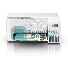 МФУ струйный Epson L3256 (004), A4, цветной, печ., до 10/5 стр/мин. (ч/б/цв.), 1440 x 5760 dpi (печ.), 1200x2400dpi (скан.), USB, Wi-Fi