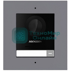 Видеопанель Hikvision DS-KD8003-IME1(B)/Flush цвет панели: черный